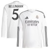 Original Fußballtrikot Real Madrid Bellingham 5 Heimtrikot 2024-25 Langarm Für Herren